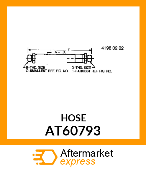 HOSE AT60793