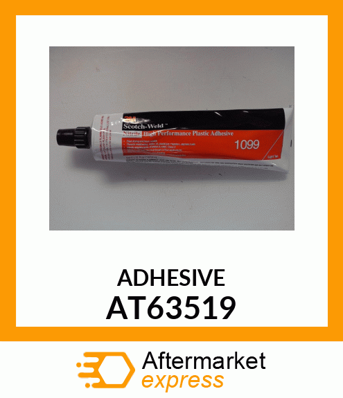FIVE OUNCE TUBE OF ADHESIVE AT63519