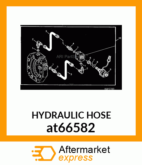 HYDRAULIC HOSE at66582