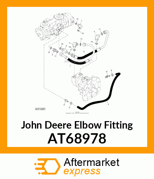 ELBOW, 90 DEGREE ADJUST., SPECIAL AT68978