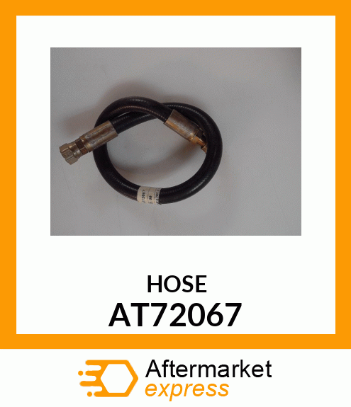 HOSE, HYDRAULIC AT72067