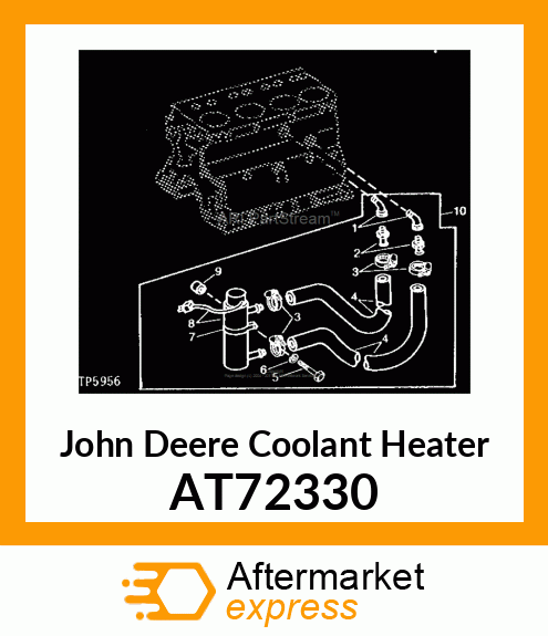 HEATER, ENGINE COOLANT AT72330