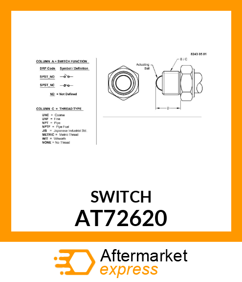 SWITCH, CAM AT72620