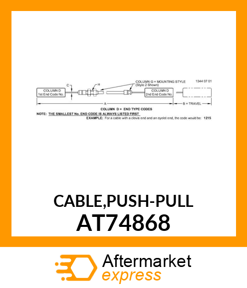 CABLE,PUSH AT74868