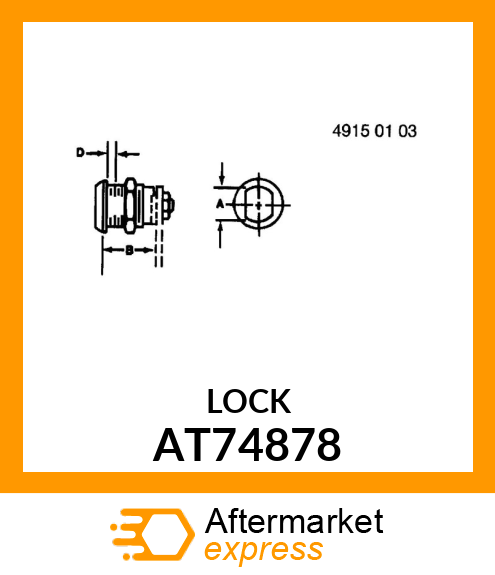 LOCK AT74878