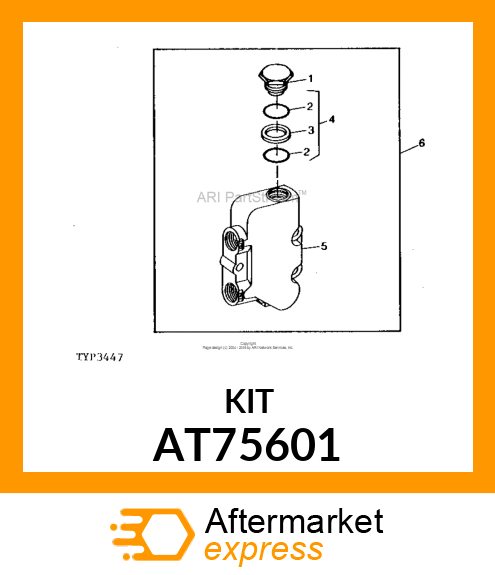 Seal Kit - KIT,SEAL AT75601