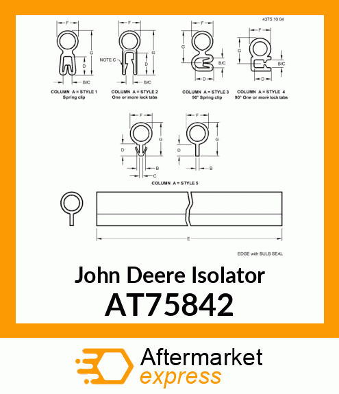 ISOLATOR AT75842