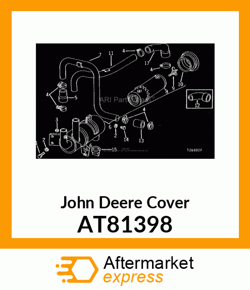 COVER,AIR CLEANER AT81398
