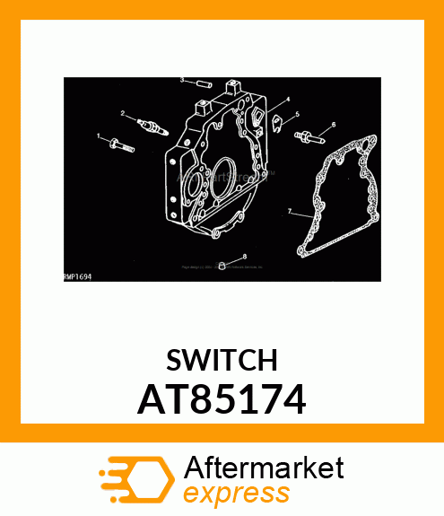 SWITCH, PRESSURE AT85174