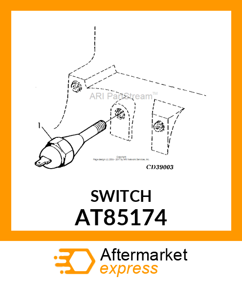 SWITCH, PRESSURE AT85174