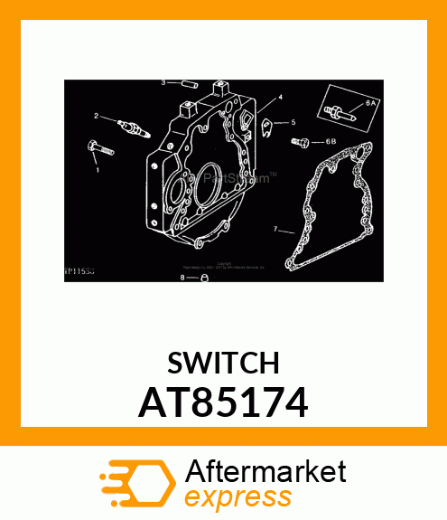 SWITCH, PRESSURE AT85174