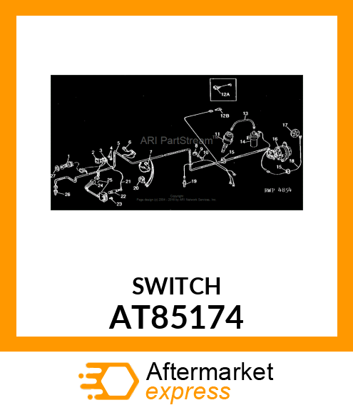 SWITCH, PRESSURE AT85174