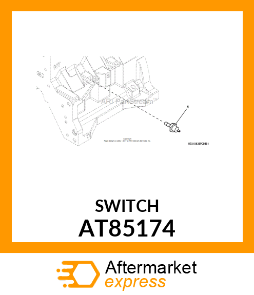 SWITCH, PRESSURE AT85174