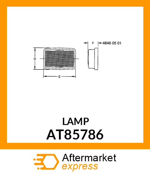 LAMP, TAIL,STOP AT85786