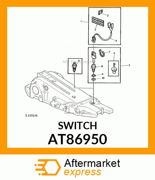 KIT,NEUTRAL START SWITCH AT86950