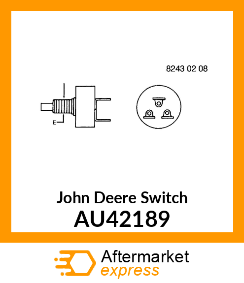 SWITCH, ASSEMBLY AU42189