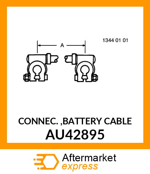 CONNEC. ,BATTERY CABLE AU42895