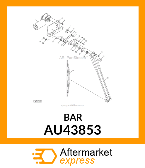 LINK,ASSEMBLY CONNECTING ASSEMBLY C AU43853