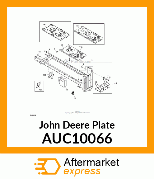 PLATE, ENGINE PLATE COMMON AUC10066