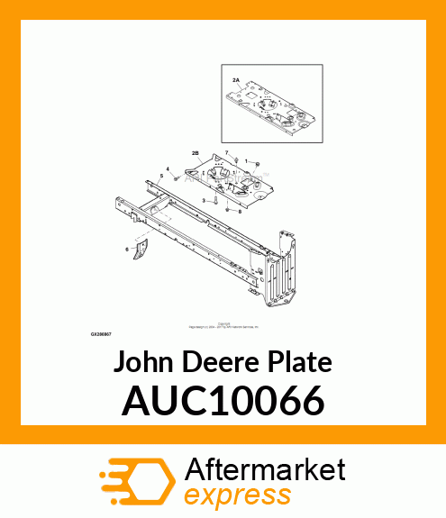 PLATE, ENGINE PLATE COMMON AUC10066