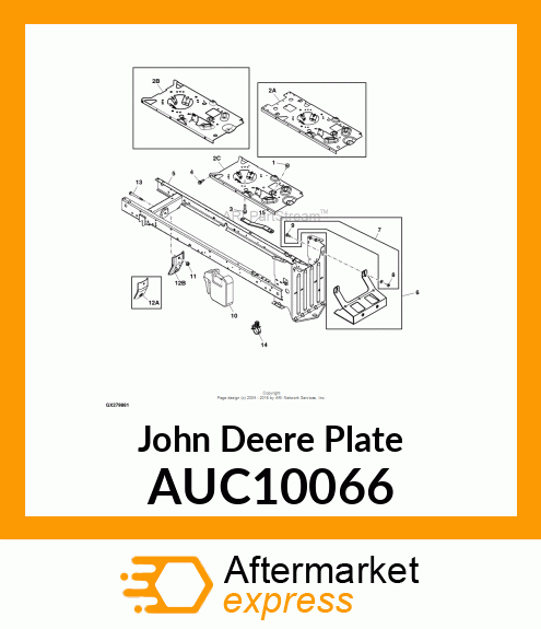 PLATE, ENGINE PLATE COMMON AUC10066