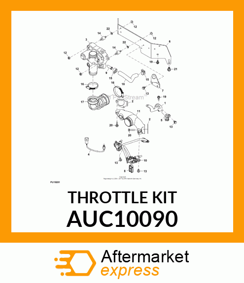 THROTTLE KIT AUC10090