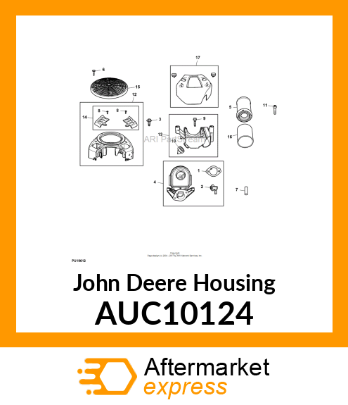 HOUSING, BLOWER AUC10124