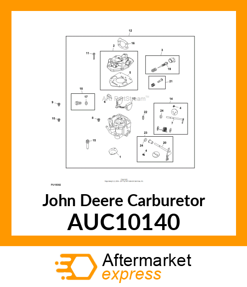 CARBURETOR AUC10140