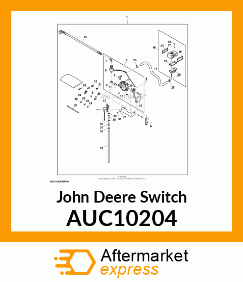 SWITCH, PROPANE VACCUM SWITCH ASSY AUC10204