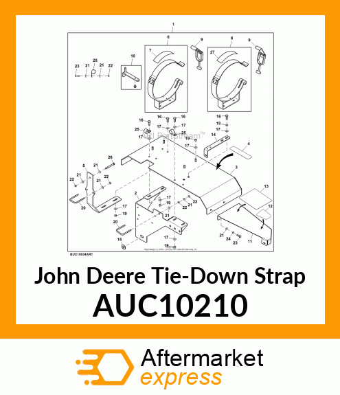 Down Strap AUC10210