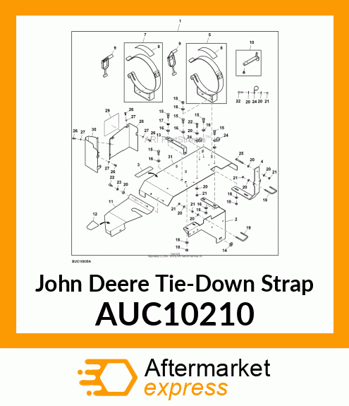 Down Strap AUC10210