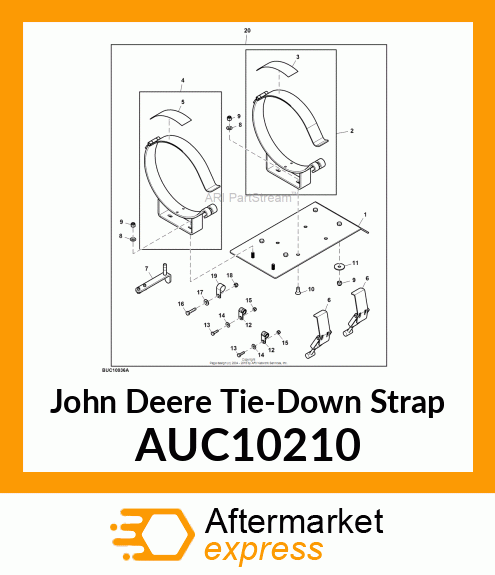 Down Strap AUC10210