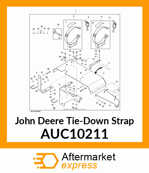 Down Strap AUC10211