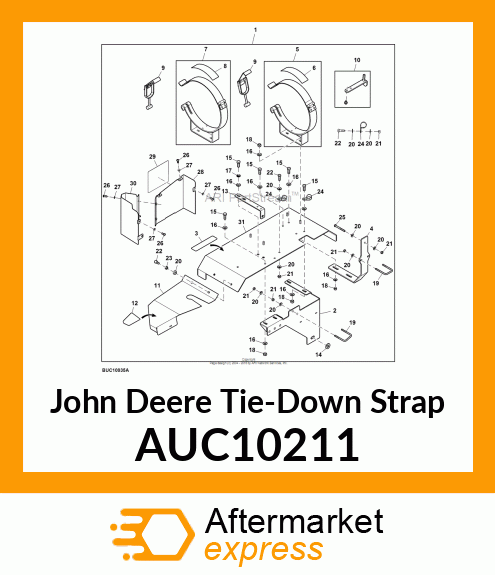 Down Strap AUC10211