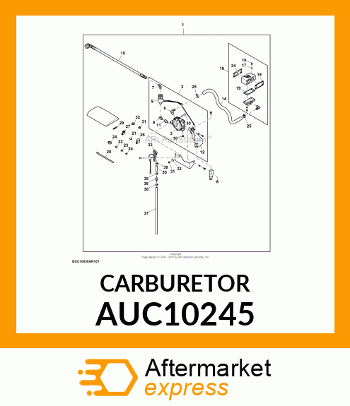 CARBURETOR, 726CC LPG CARBURETOR AS AUC10245