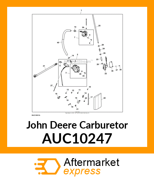 CARBURETOR, CWBM 726CC LPG CARBURET AUC10247