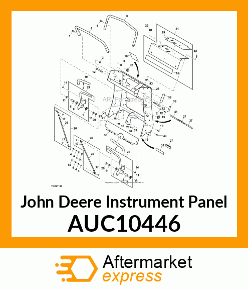 INSTRUMENT PANEL AUC10446