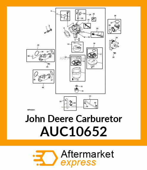 CARBURETOR AUC10652