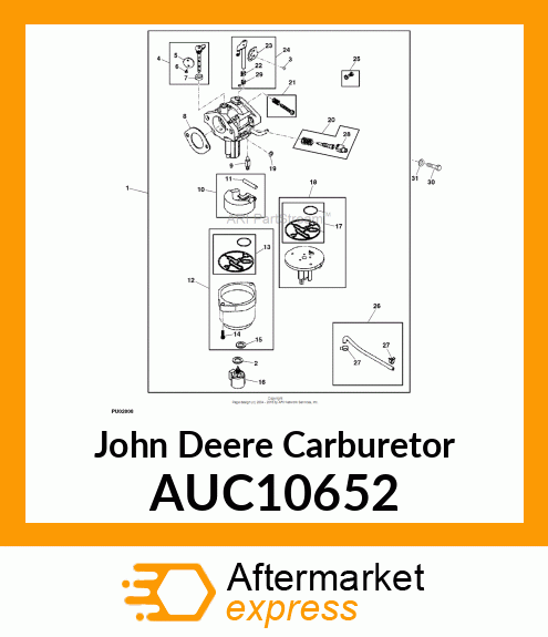 CARBURETOR AUC10652