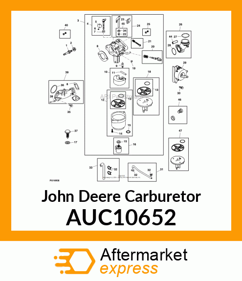 CARBURETOR AUC10652