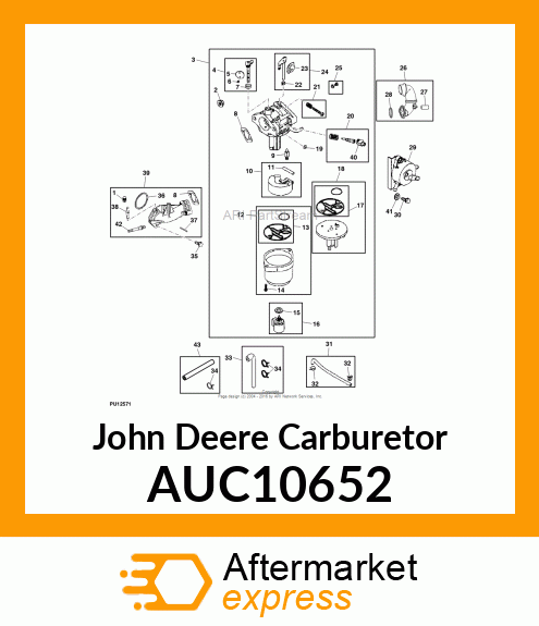 CARBURETOR AUC10652