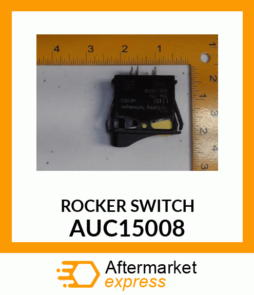 Toggle/Rocker Switch - TOGGLE/ROCKER SWITCH, ROCKER SWITCH AUC15008