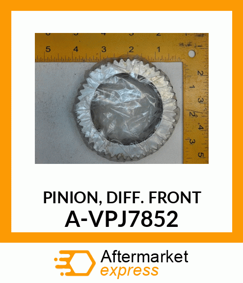 Pinion - PINION, DIFF. FRONT A-VPJ7852