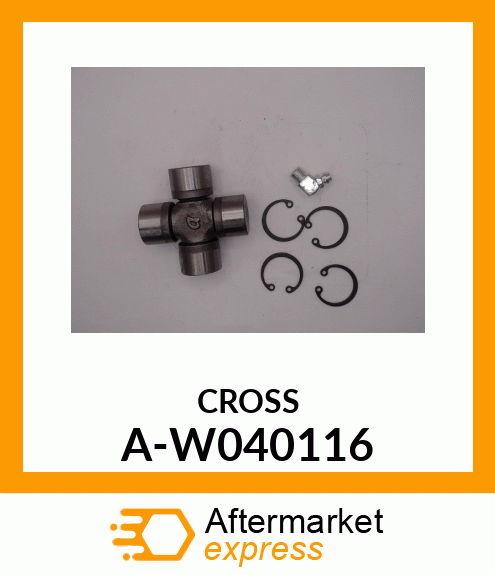 Cross And Bearing Assembly - CROSS & BEARING KIT A-W040116