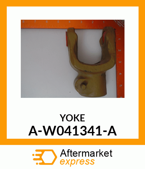 Universal Joint Yoke - YOKE METRIC BP4-W2300 1-3 A-W041341-A