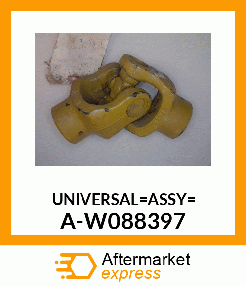 Universal Joint - UNIVERSAL JOINT ASSY. G-2200 A-W088397