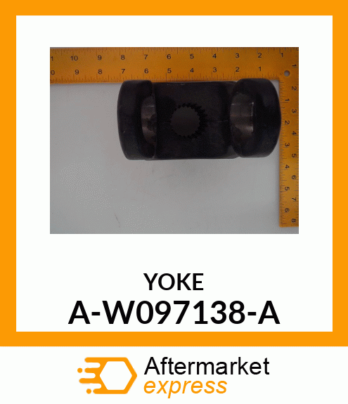 Universal Joint Yoke - YOKE METRIC Q.D. 1-3/8" X A-W097138-A