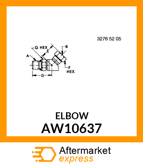 ADAPTER, UNION AW10637