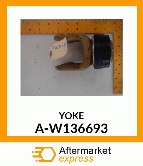 Yoke With Locking Collar - IMP. YOKE, HEX A-W136693