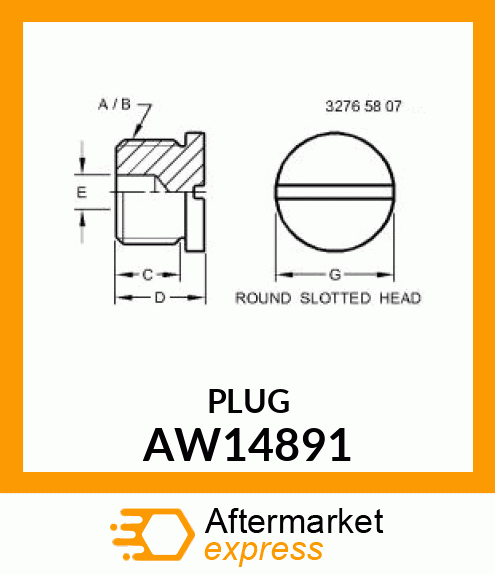 PLUG ASSEMBLY AW14891